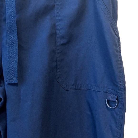 Cherokee Workwear Women's 4 Pocket Low Rise Drawstring Cargo Scrub Pants - Picture 3 of 16